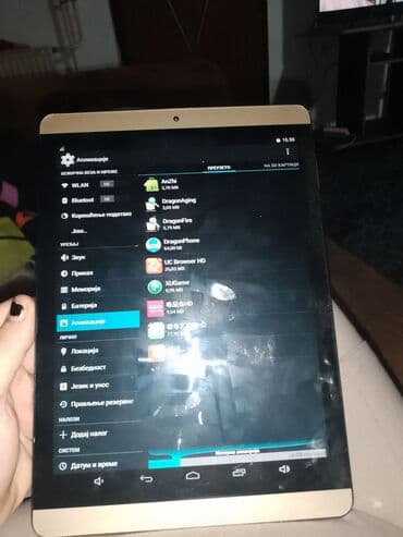 android tv box kupujemprodajem: Tablet sa Android sistemom - Ekran: približno 9,7–10,1 inča, IPS — 4