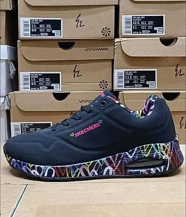 crne platnene patike: AKCIJA⚠️⚠️⚠️ AKCIJA Skechers patike – lifestyle model sa „air“ — 1
