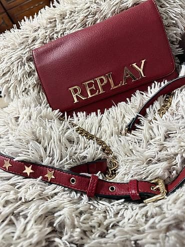 Replay torbica ✨ Nošena sa vidljivim tragovima korišćenja. Veća
