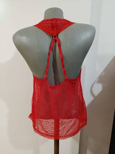 top ispod sakoa: S (EU 36), color - Burgundy — 4