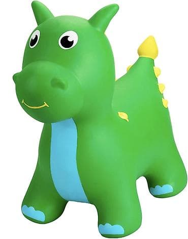igračke za malu decu: Životinjica Džampi dinosaurus – mekana igračka za bebe i malu decu — 1