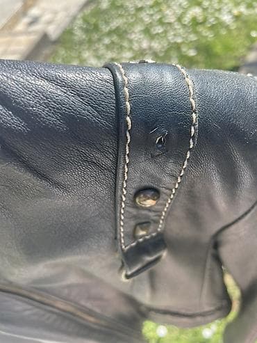 woolrich jakne: Ženska kožna jakna – italijanska izrada - Materijal: prava koža; — 8