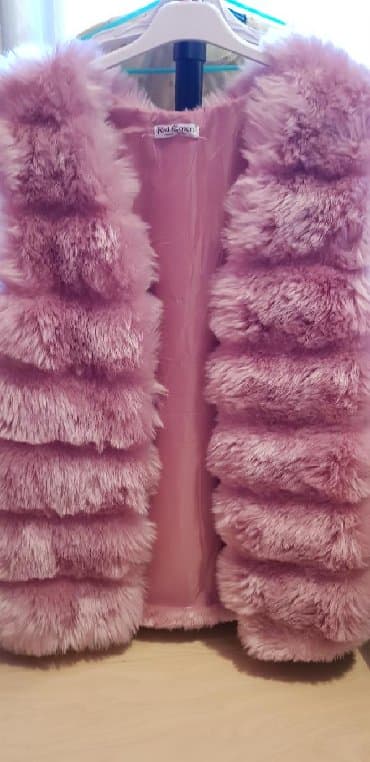 Prsluci: One size, Veštačko krzno, bоја - Roze — 1