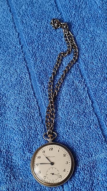 seiko satovi stari modeli: Džepni mehanički sat Molnija sa lancem - Brend/model: Molnija — 2
