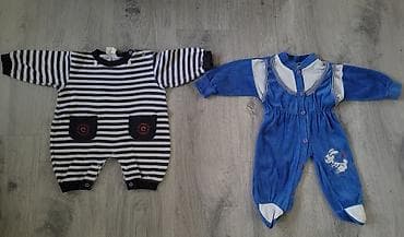 nike sandale za devojcice: Paket: Bodiji, Duksevi, Pantalone, Za dečake, uzrast: 6-9 meseci — 9