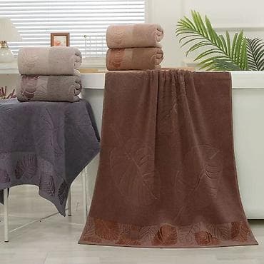 Ogledala: Luksuzni bade peškiri –i za umivanj dekorativni žakard i vez - — 3