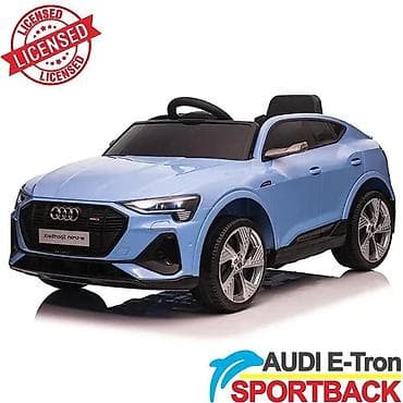 Audi E-Tron Sportback – Plavi, auto na akumulator za decu