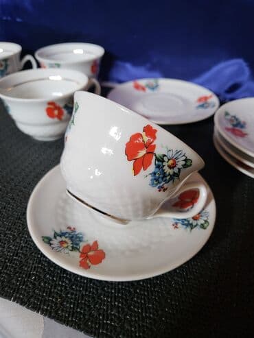 metalac solje za kafu cene: Soljice Zajecar porcelan iz 70ih. Soljice za kafu perfektne,sve na — 9