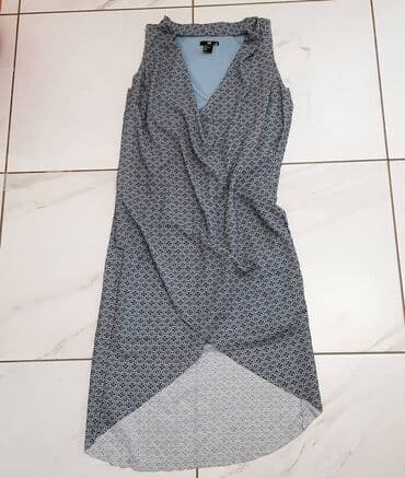 h m mokasine: H&M M (EU 38), color - Grey, With the straps — 1