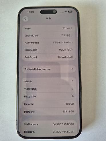 Apple iPhone: IPhone 14 Pro Max – originalna kutija i ležište - Model: iPhone 14 — 7