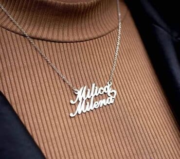 ogrlica sa detelinom: Ogrlica sa dva imena 3600izrada 7 dana — 7