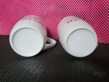 porcelanske solje za caj: Solje nove porcelanske mama,tata. Solje univerzalne obe u ceni — 8