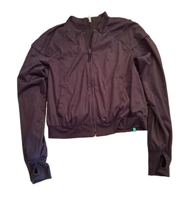 tommy hilfiger d: Benetton gornji deo trenerke L/XL boja tamno ljubičasta, ima na — 2