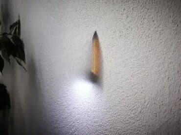 solarno drvo cena: *** AKCIJA *** #0279 Kvalitetna LED solarna zidna lampa, sa senzorom — 3