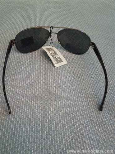 ray ban uv400: Ray Ban Sunčane Naočare Zeleno Staklo i Crn Ram Model 6519 Model 6519 — 3