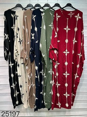 Sakoi: 💫Kaftan maxi haljina – Made in Italy - Kroj: širok, lepršav kaftan — 9