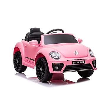 deciji automobili na akumulator polovni: Volkswagen Beetle Dune Roze – dečiji električni automobil Šifra — 3