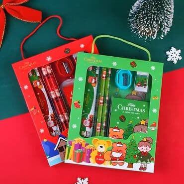 pametni roboti za decu: Bozicni skolski set - NOVO Boja: plava, zelena, crvena ili — 2