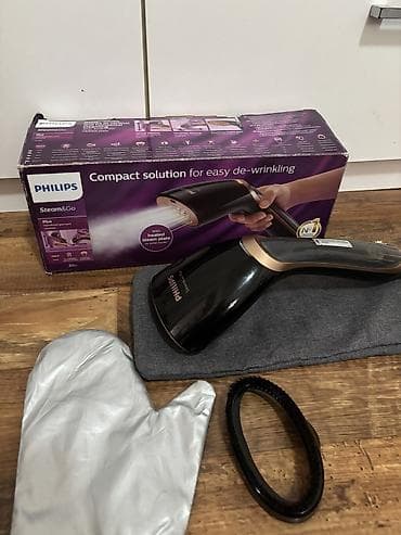 ploom u leskovac: Philips vertikalna pegla Steam&Go Plus ručni parni uređaj za odeću — 1