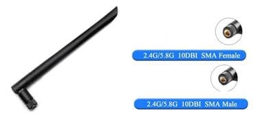 mini aparat za secernu vunu cena: 10dBi Antena 5GHz 5.8GHz za WiFi Ruter Kartice Kamere NOVO ! ! ! — 1