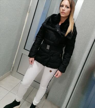 parke sa prirodnim krznom: S (EU 36), Single-colored, With lining — 8