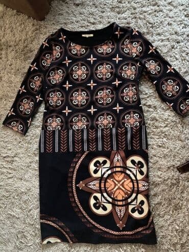 bela boho haljina: XL (EU 42), color - Multicolored, Oversize, Long sleeves — 2