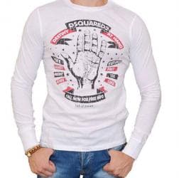 kožna jakna s: Original dsquared duks, slim fit model — 1