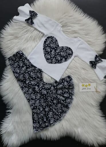kombinezon za spavanje za decu: Komplet: Majica, Pantalone — 25