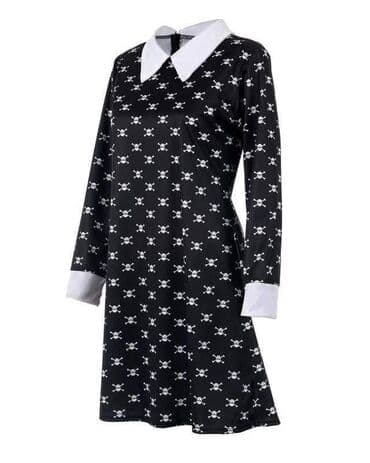 kimono haljina: Nov model Wednesday Adams haljinica od 3 do 14 godina po ceni od 2950 — 7