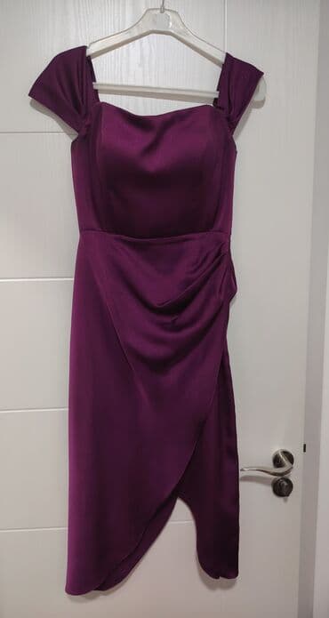 Suknje: Elegantna midi haljina (odgovara veličini S/M) jednom nošena. - — 1