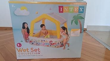Intex Wet Set Collection dečiji bazen sa nadstrešnicom, namenjen deci