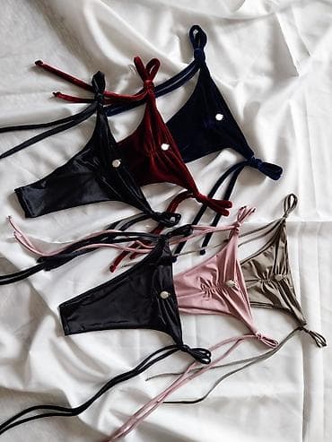 Ženske bikini gaćice sa vezivanjem sa strane - Model: trokutasti kroj