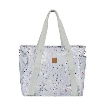 Torba za mame FLORENCE Dreamy Fields grey – praktična i elegantna