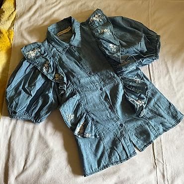ariljski ves: OASIS prelepa bluza sa vezom od 100% pamuka — 1
