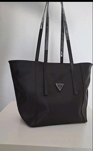 Belts: Tote bag, Guess, Material: Faux leather — 1