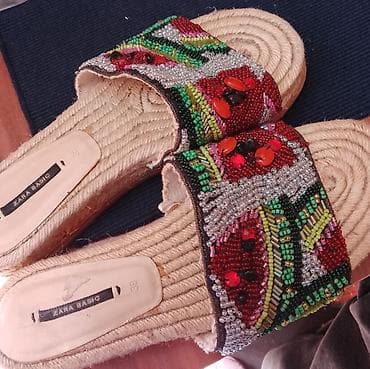 polovna obuca iz inostranstva: Papuče 38, bоја - Šareno — 3