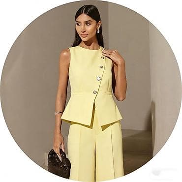 air force bez: ✅Elegantna ženska dvodelna kombinacija bez rukava – top sa — 2