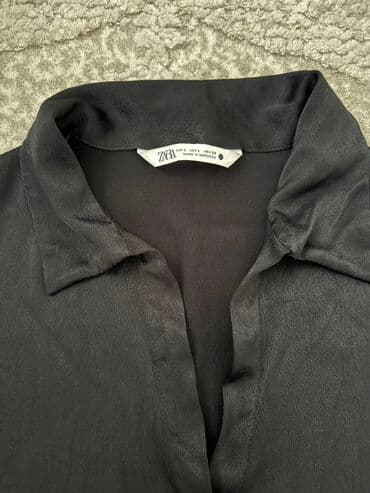 bluza bershka s: Zara, L, M, XL, Viskoza, bоја - Crna — 2
