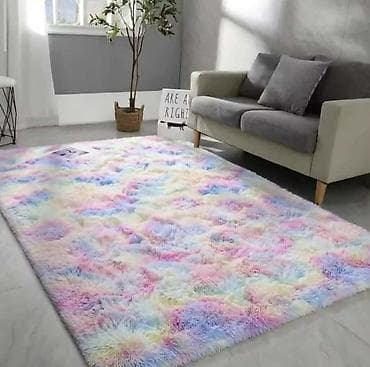 Tepisi i prostirke: Mekani plišani tepih za dnevnu,spavaću,deciju sobu. Materijal gust,dug — 2