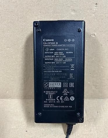 led: Canon AC adapter/napajanje za Canon uređaje - Originalni Canon mrežni — 7