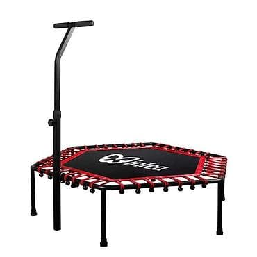 decathlon roleri: Fitness mini-trampolin sa ručkom za držanje – heksagonalni oblik - — 4