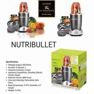 delimano 3 u 1 secko: Nutribullet blender ORGINAL Nutribulit 12 dodataka Nutribullet — 5