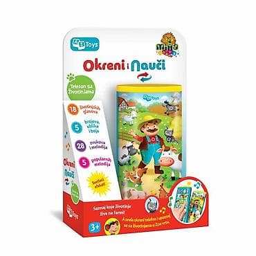igracka kokoska: BEBI TELEFON OKRENI I NAUČI – edukativna igračka za decu 3+ Opis: - — 1