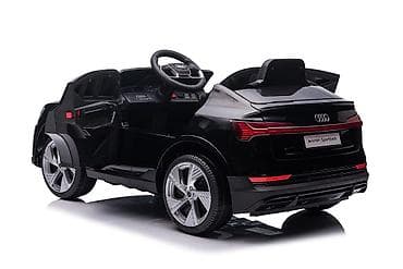 audi na daljinski: Audi E-tron Sportback – Crni | Dečiji auto na akumulator Šifra — 4