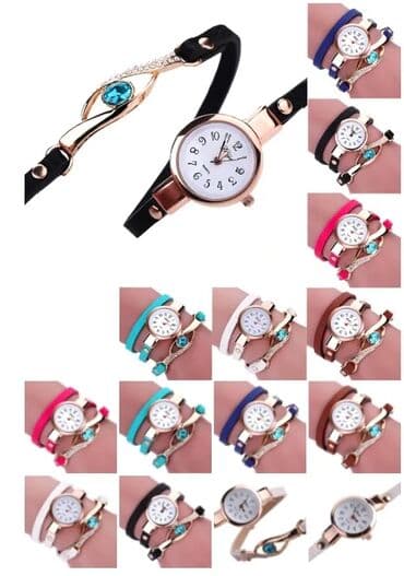 starinski satovi: Podesivi sat sa tirkiznim kamenom – 6 boja 1300din — 1