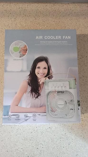 tabure za posteljinu: Prenosivi mini ventilator, klima ovlaživač vazduha 3 u 1 Šifra: 020255 — 2