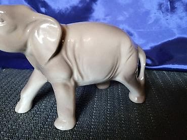 Tools & Equipment: Nova porcelanska figura slona iz 70ih.godina Alba Julia. Nova — 3