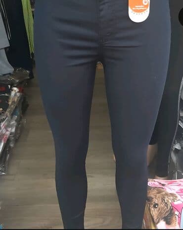 kockaste pantalone: Bikelife’s Jeans – ženske pantalone, 2 komada - Model: uske — 1