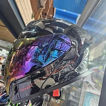 mile dragic deca: FGN “Urban Style” motoristička kaciga sa ultra-širokim vizirskim — 3