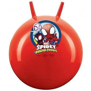 decije trenerke spajdermen: SKOČKO LOPTA SPIDERMAN 45-50 cm (šifra: 595496-60) Crvena skočko — 1